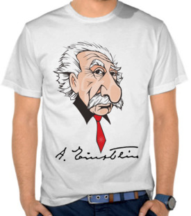 Karikatur Albert Einstein