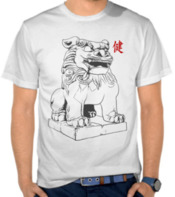 Japanese Komainu Statue